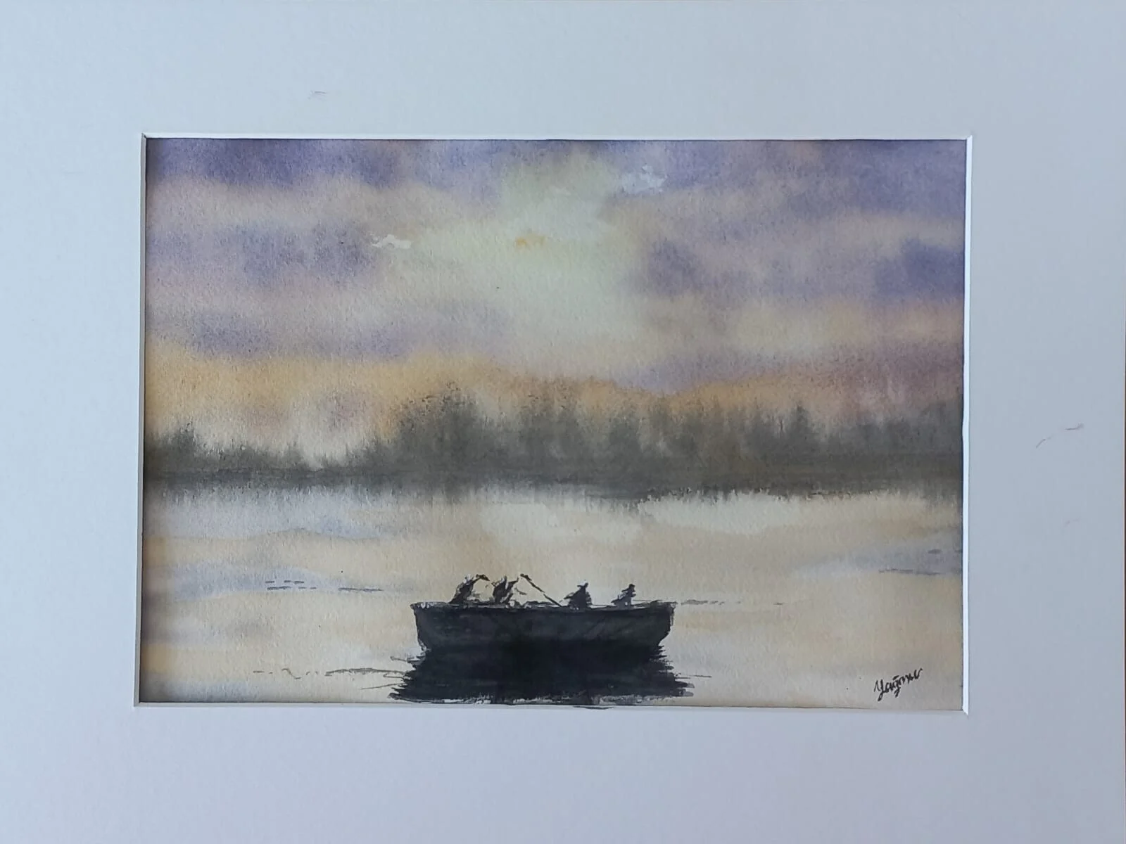 Akvarell Memories av Yagmur Akbulut Atilgan