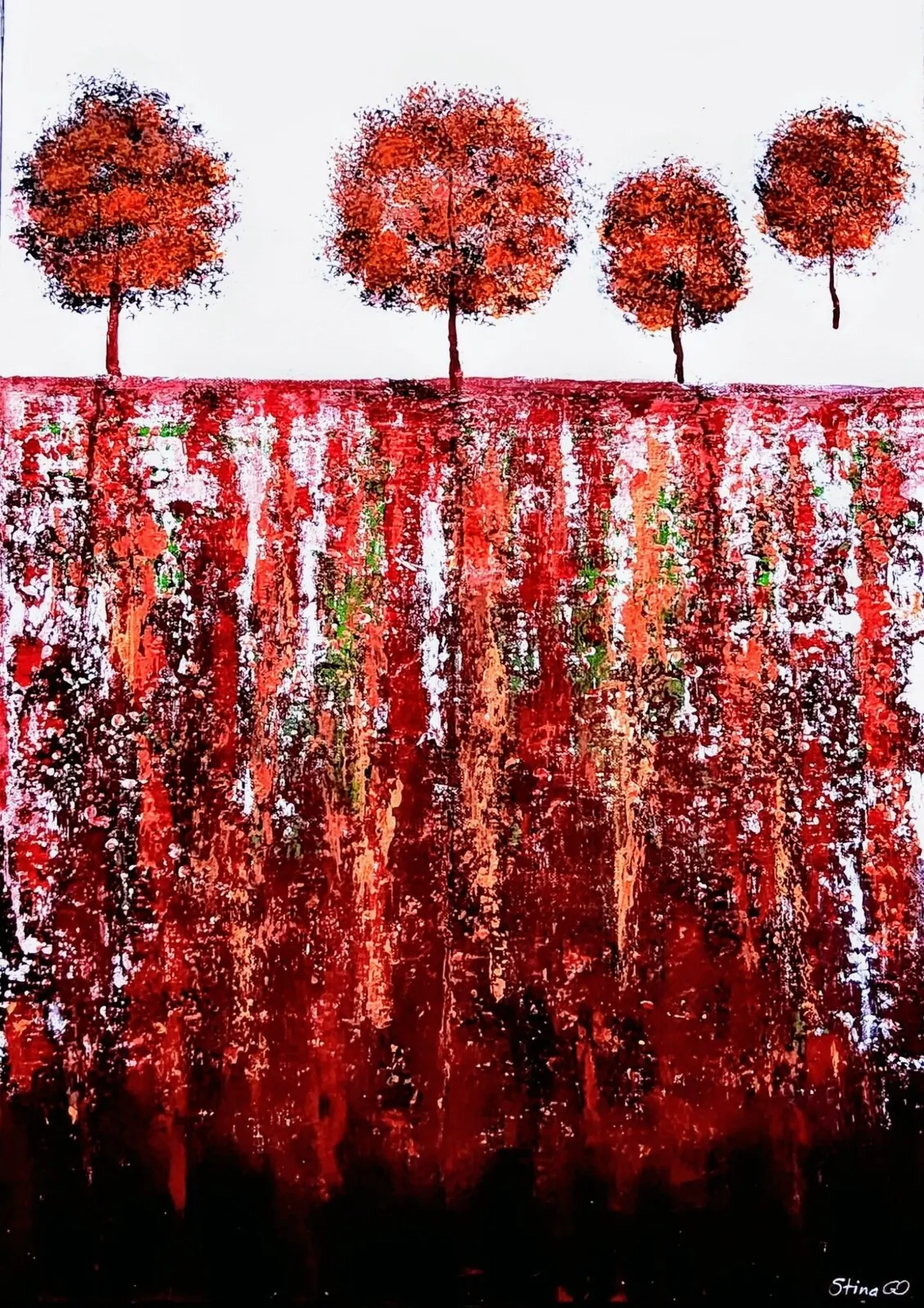 Collection of Red Trees av Stina G Olsson