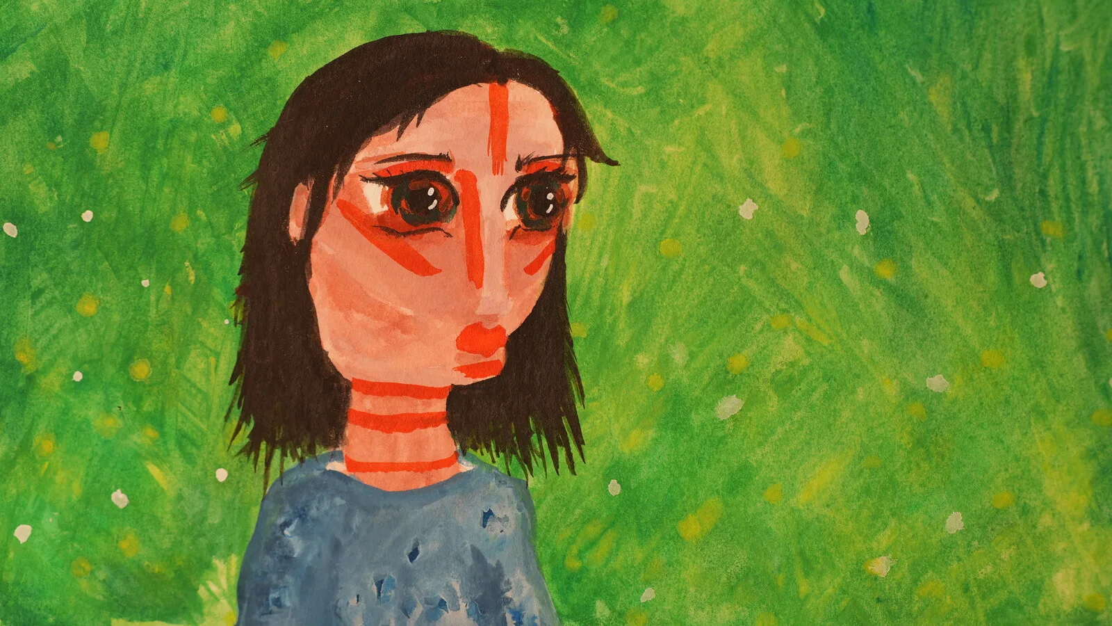 Handen på pannan av Natalie Lachance