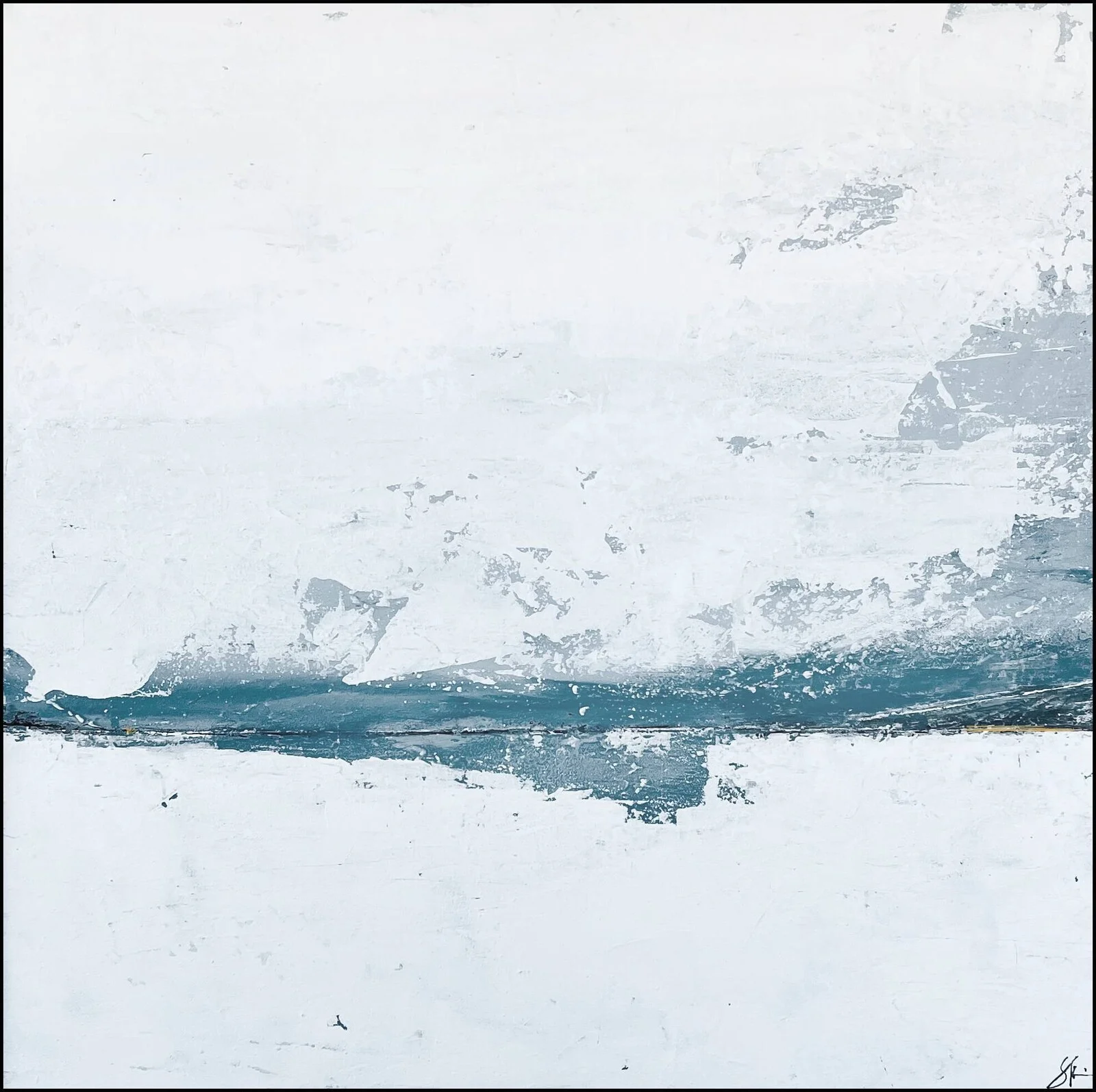 Akrylmålning No. 2409 – Winter Explorer av Stellan Fine Art