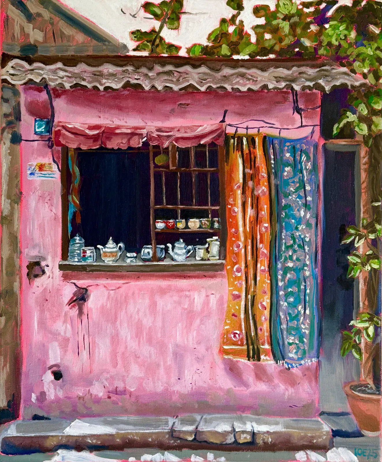 Oljemålning av Iselinn Olsen Ekerhult