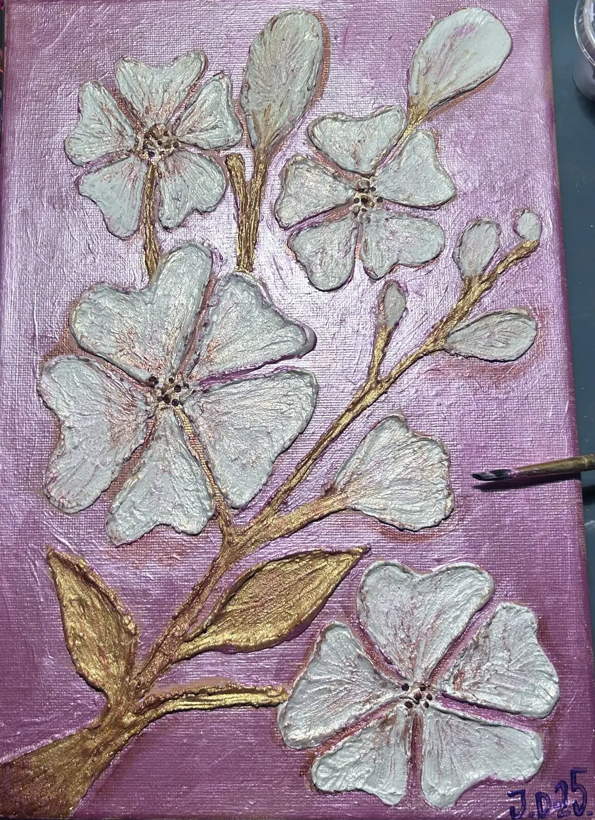 Akvarell Flowers av Jessica Demander