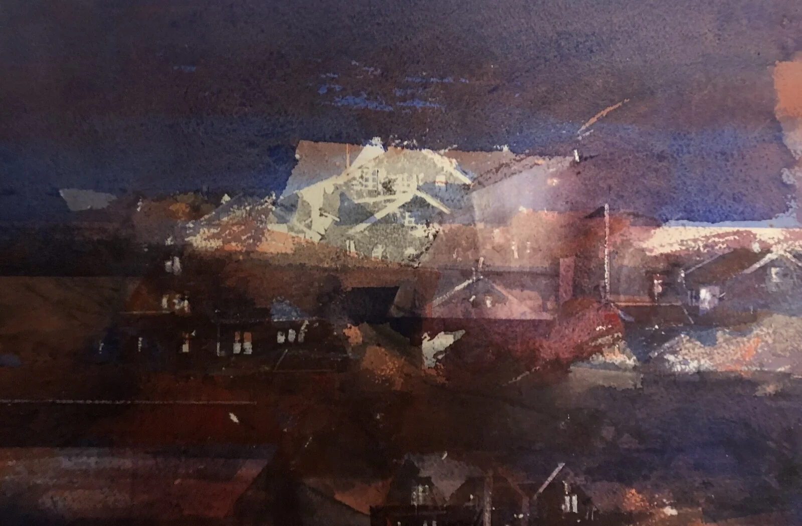 Akvarell av Kent Malmberg