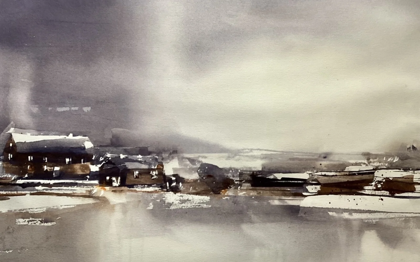 Akvarell av Kent Malmberg