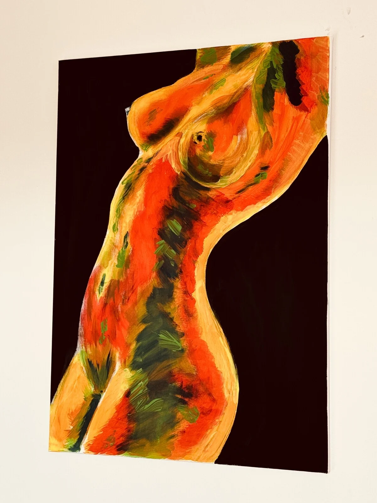 Akrylmålning Freedom av Laura Molin