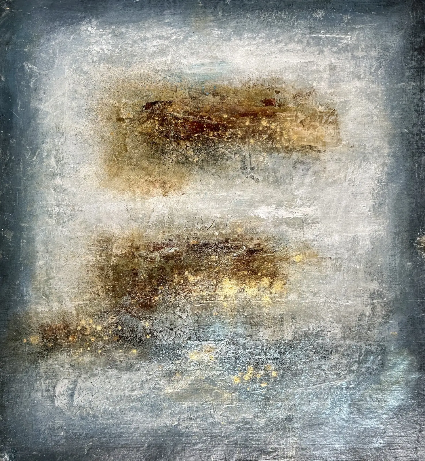 Akrylmålning Fragment av C. T. Hoffmann