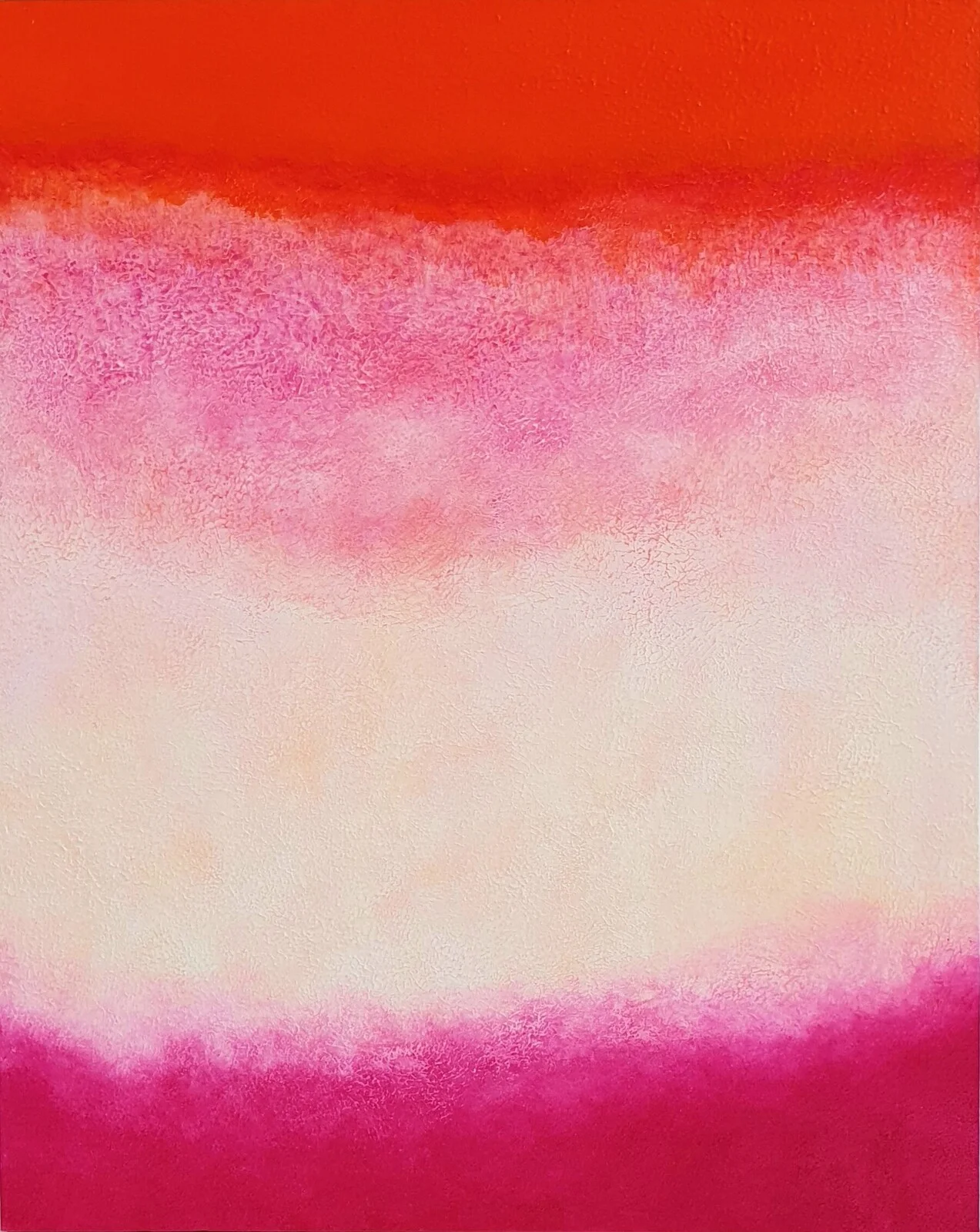 Akrylmålning POETRY KNOWS OF NO RULES av L. Saskia Miranda Sandbacka