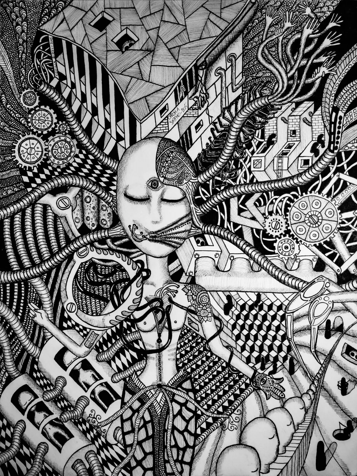 We never liked being human anyways av Cecilia Bizzi