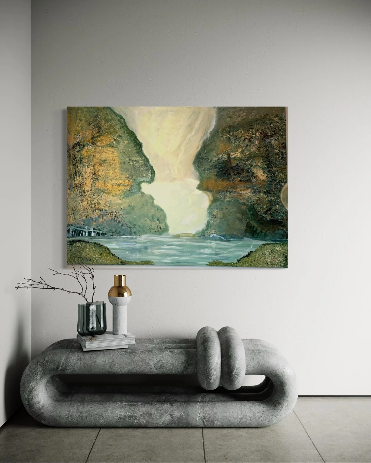 Akrylmålning Nature av Monia Nekach