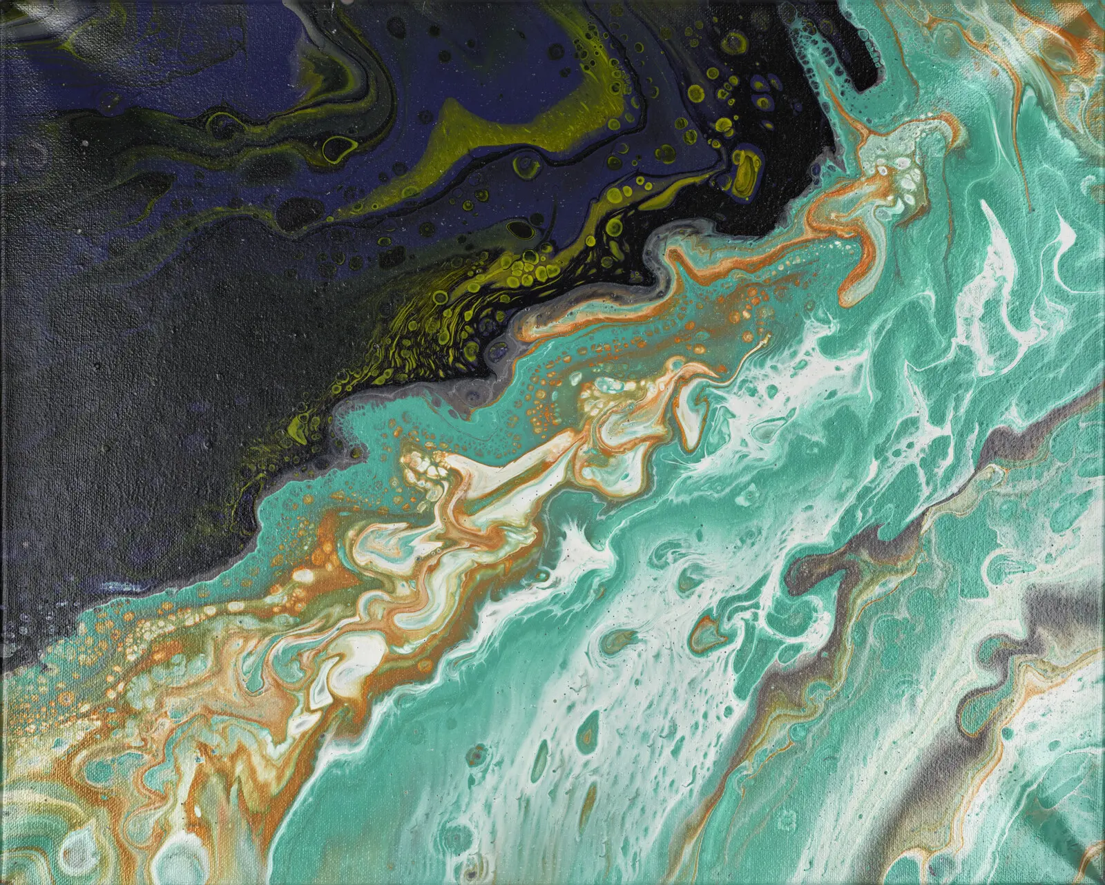 Akrylmålning 139 av Pernilla Söder