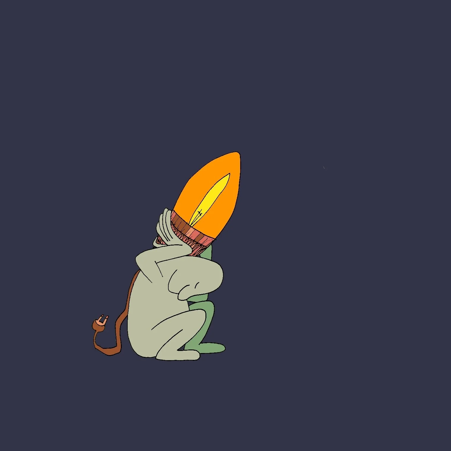 Tung tanke av Clara Gillenäng