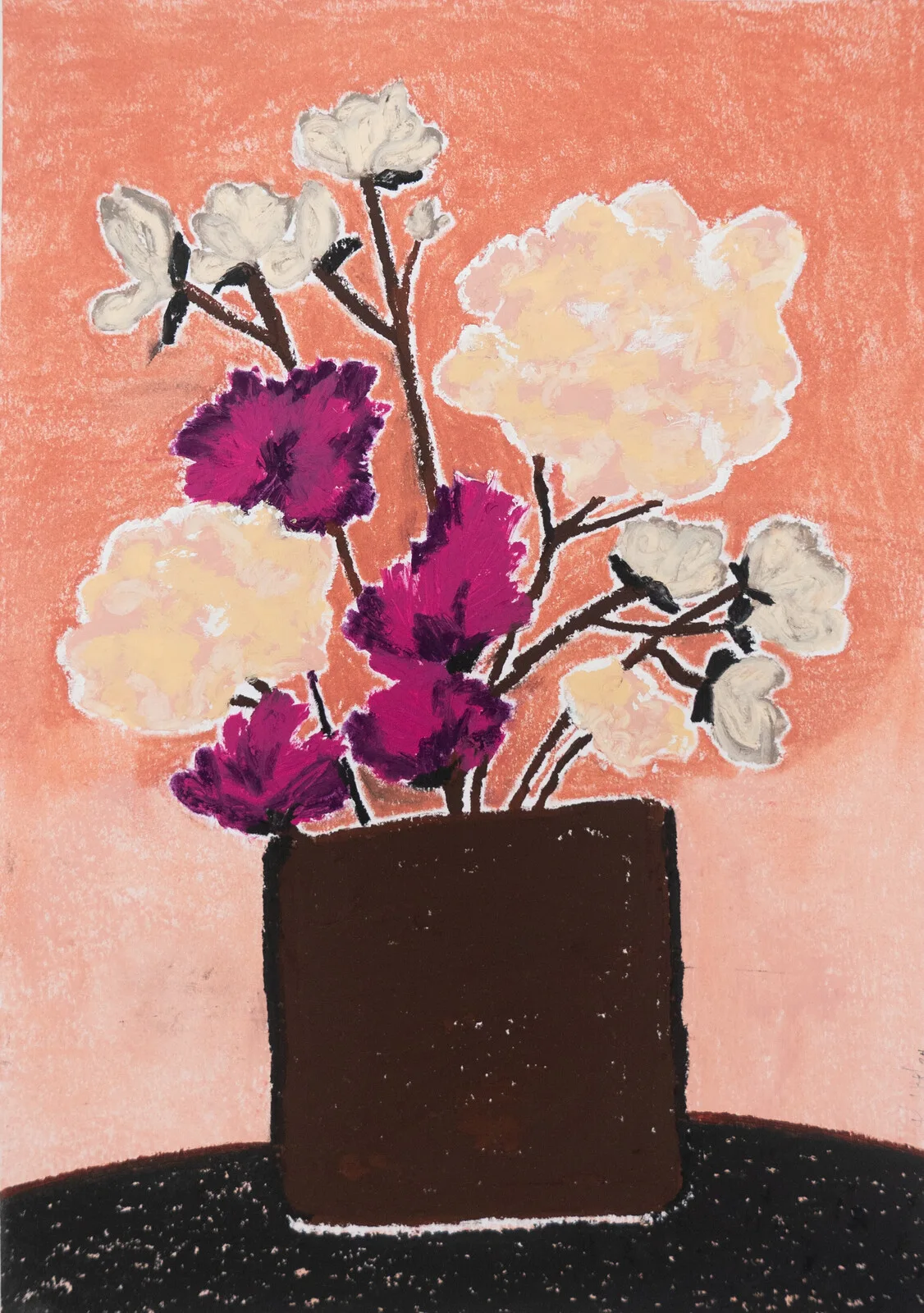 Oljemålning Aurora av Monika Ardila