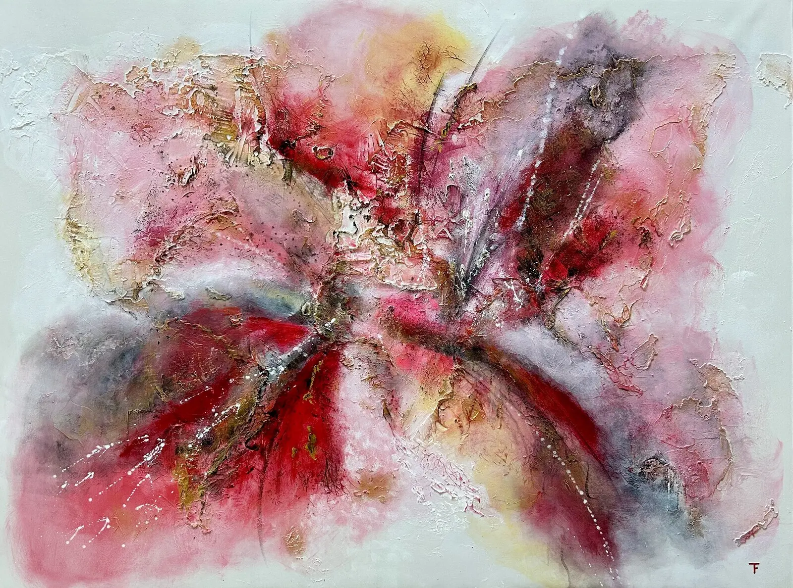 Akrylmålning Magic av Tina Fornbrandt