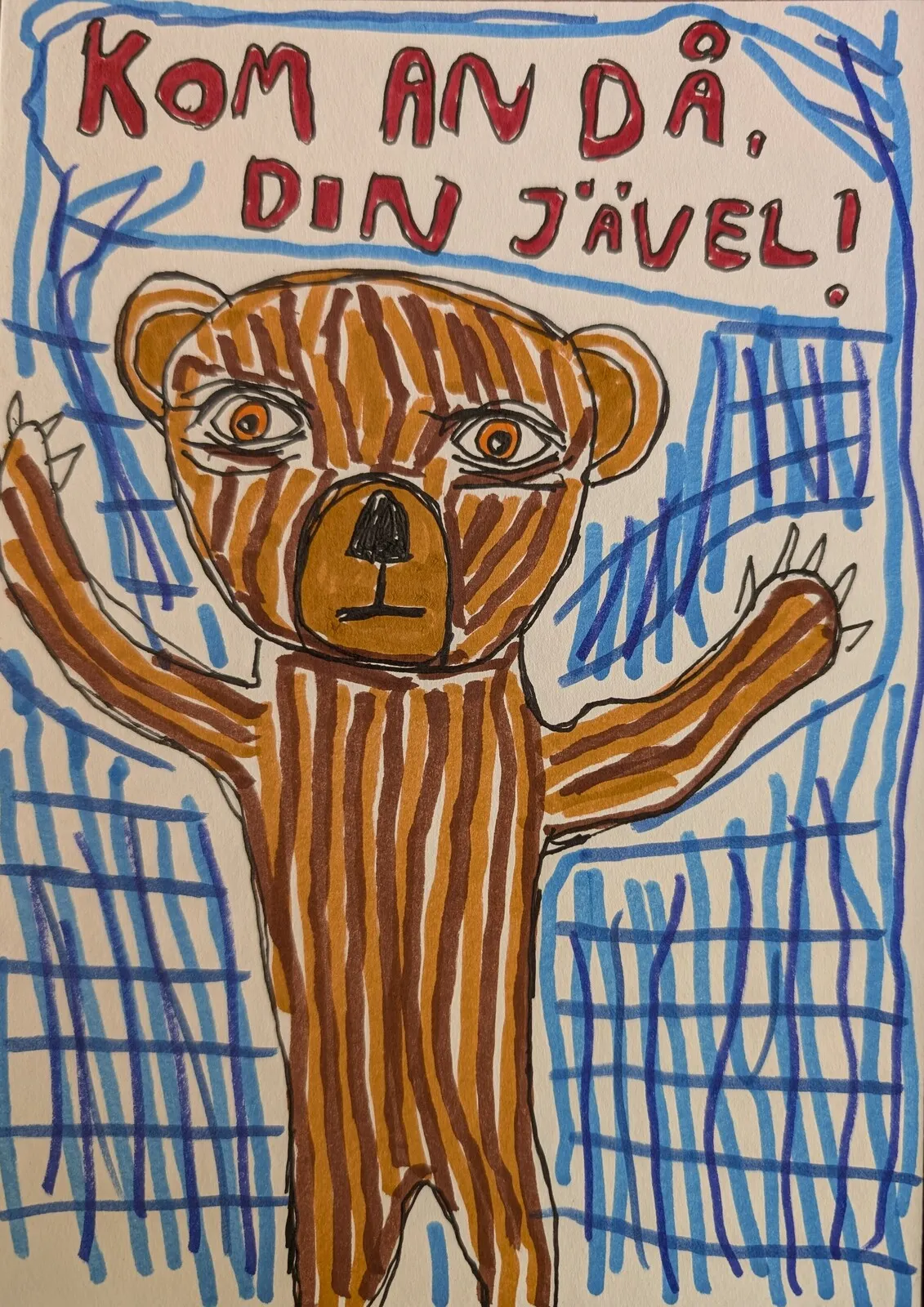 Kom an då, din jävel av Mikael Jonsson