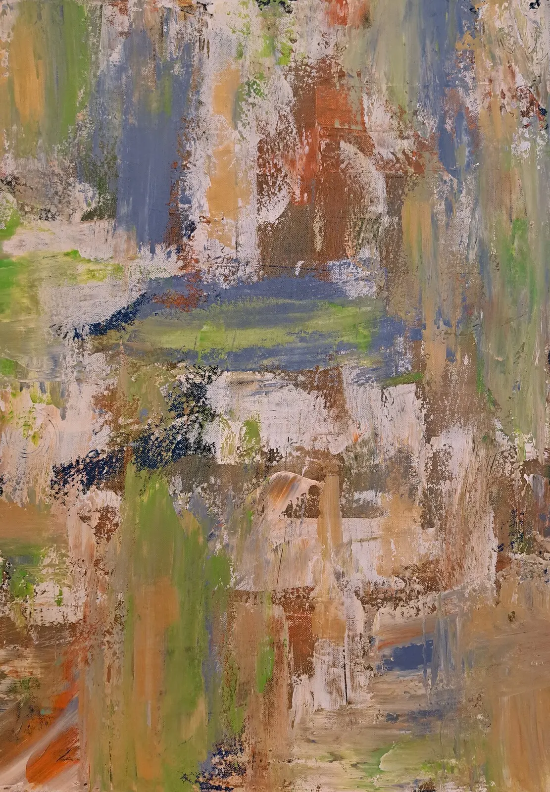 Akrylmålning av Andreas Hägg