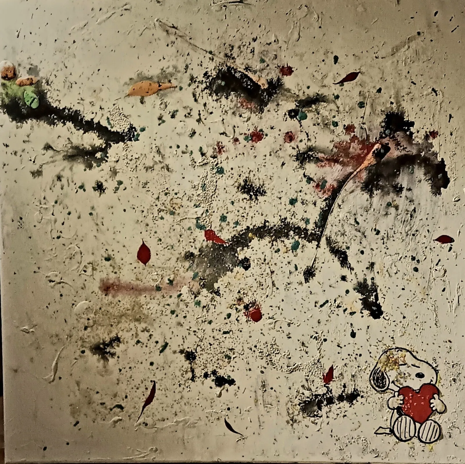 Akrylmålning Snobben av Åsa Ambrus