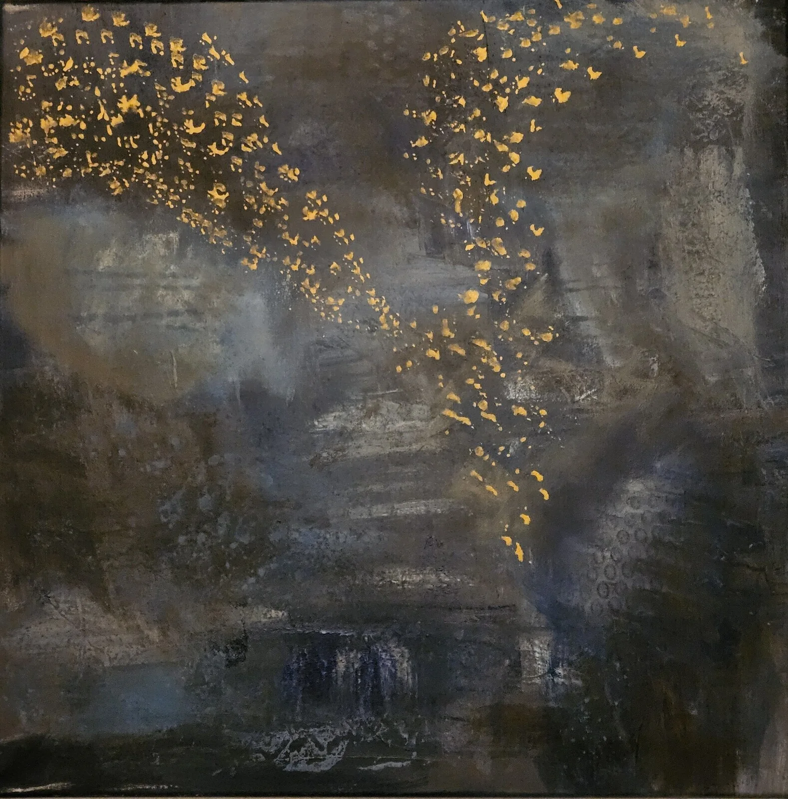 Akrylmålning Vingslag av Pernilla Andersson