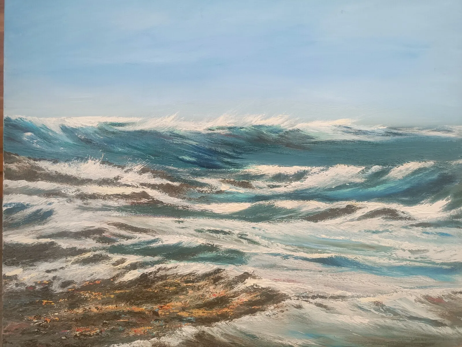 Oljemålning Liv av Pia Brodersen