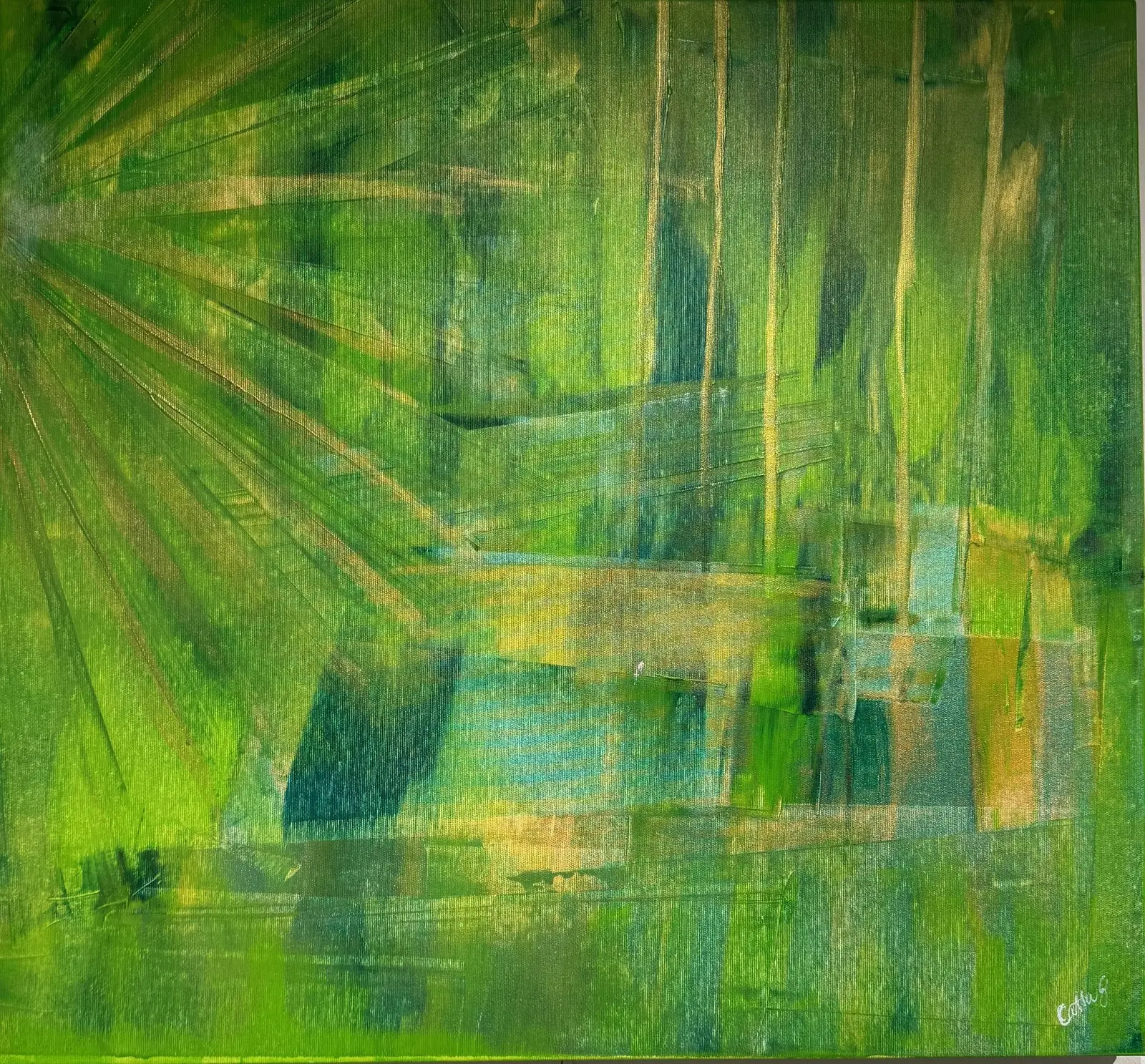 Grön ubåt av Catta Gunnarsson