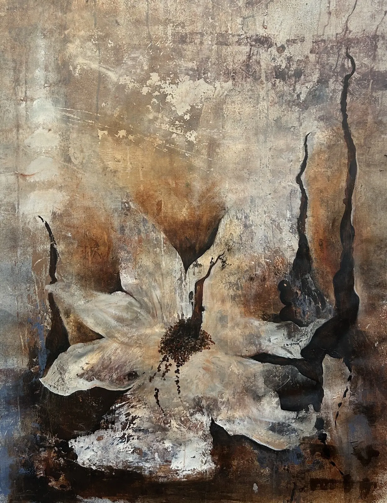 Akrylmålning Every Grain of Sand av Liane Åsberg