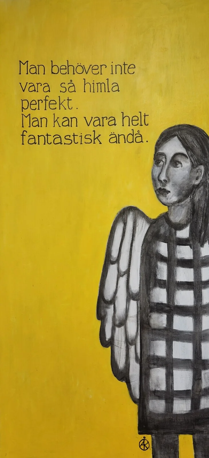 Man behöver inte vara sp himla perfekt av Åsa Ryegård