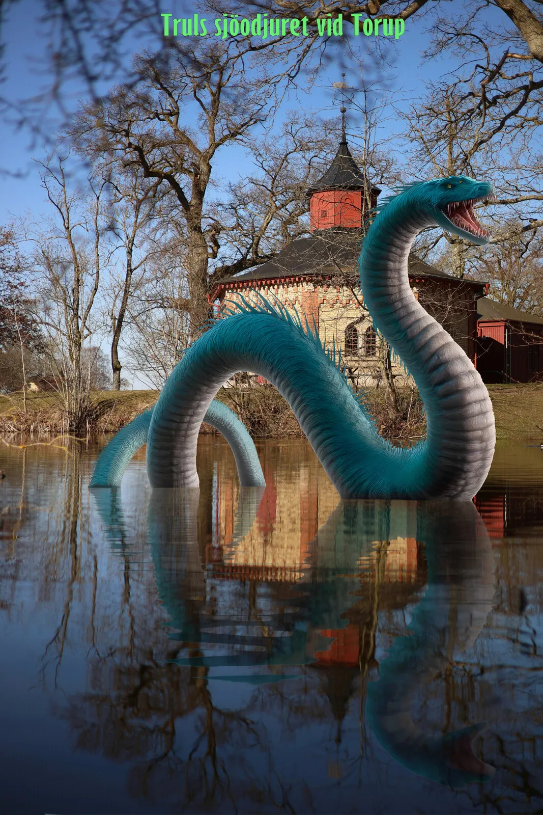 Truls sjöodjuret vid Torup av Jörgen Thornberg