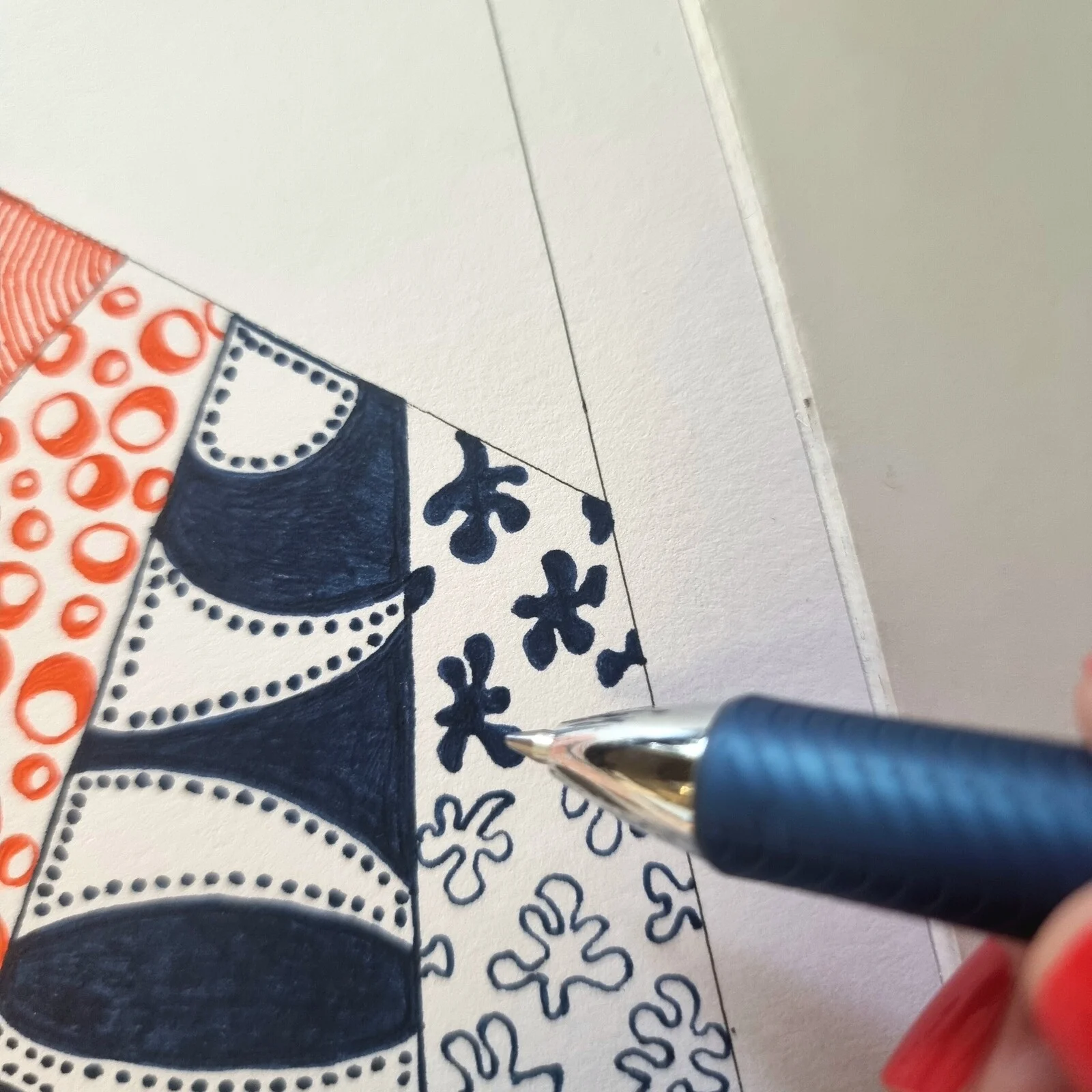 Under arbetet av Ann-Sofie Ericsson