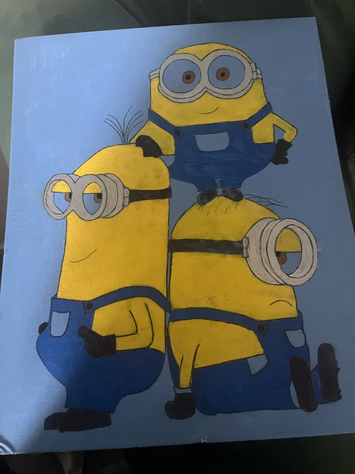 Tavla Minioner av Katarina Horvathova