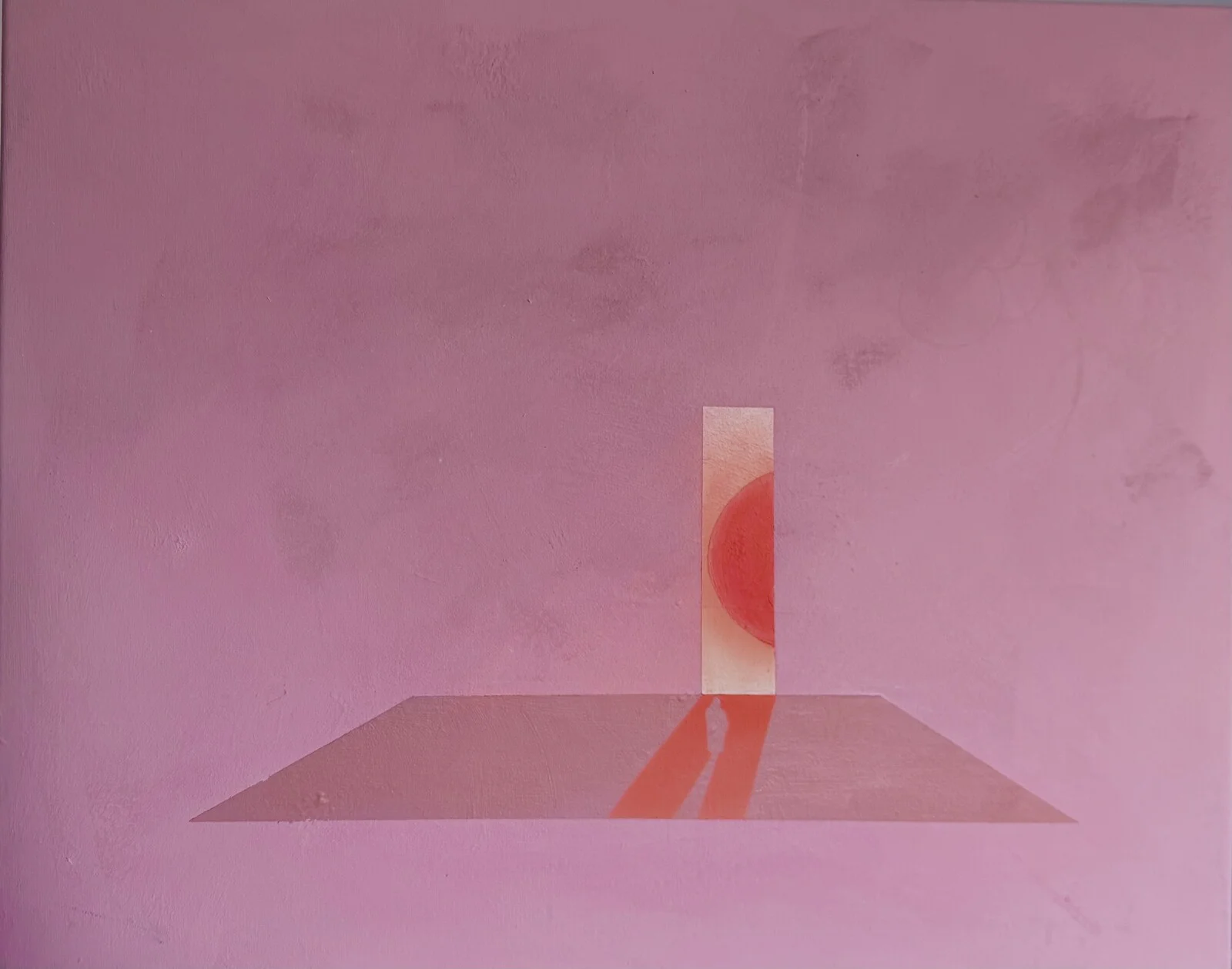 Akrylmålning Solari av Anna Quiding