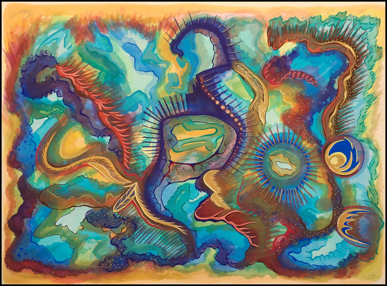 Bohuslänsk hägring (No.XII) av Charles Benjamin May