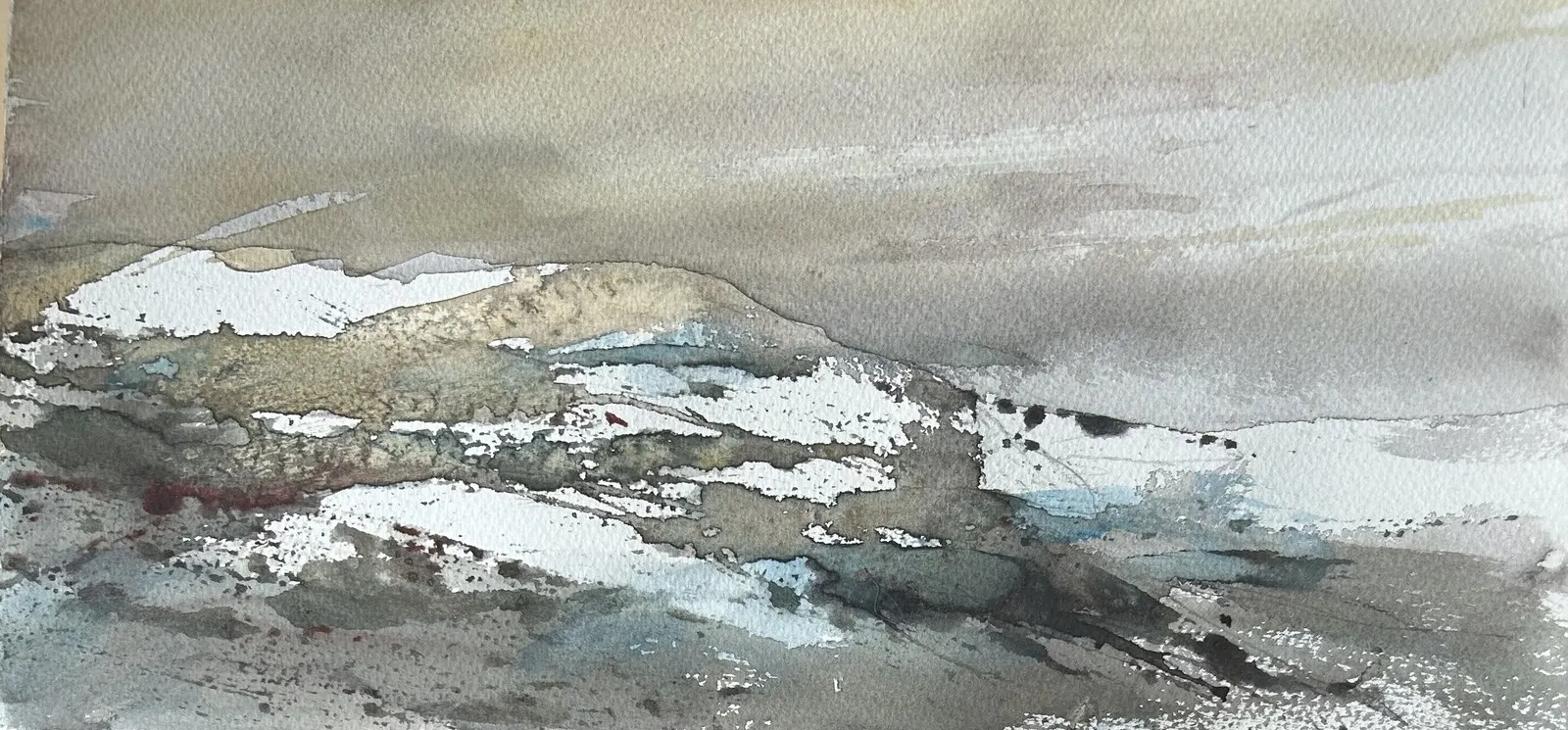 Akvarell av Elisabeth Johansson