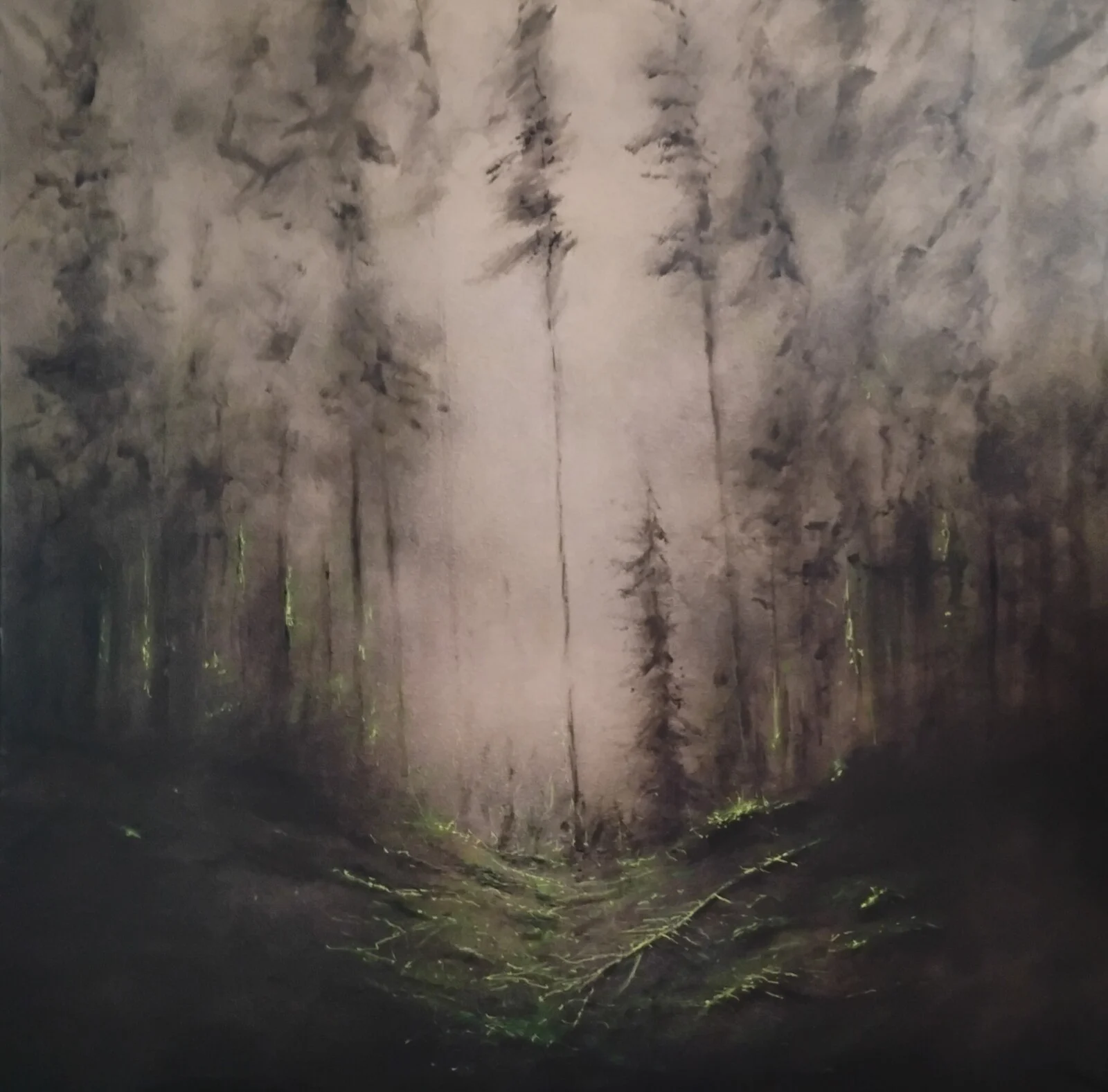 Akrylmålning The Break of Autumn av Anders Danielsson