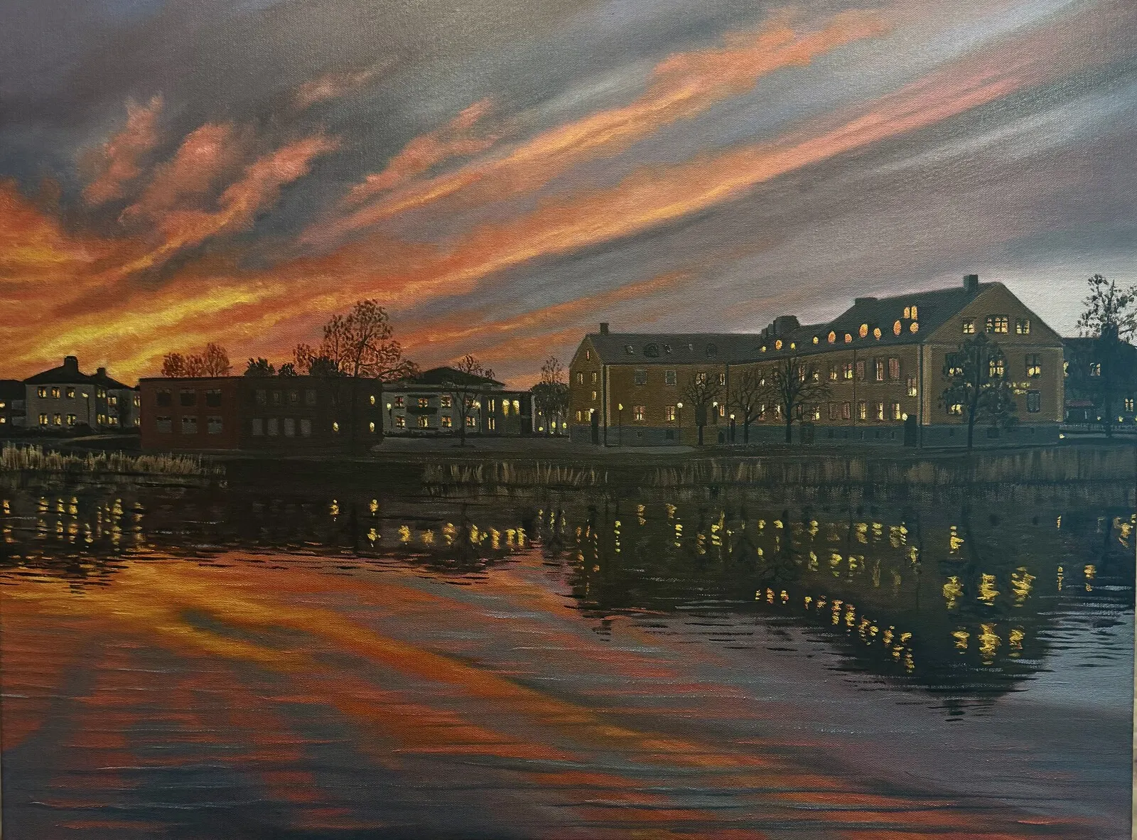 Gamla Tricotfabriken Karlstad av Robert Stålbro