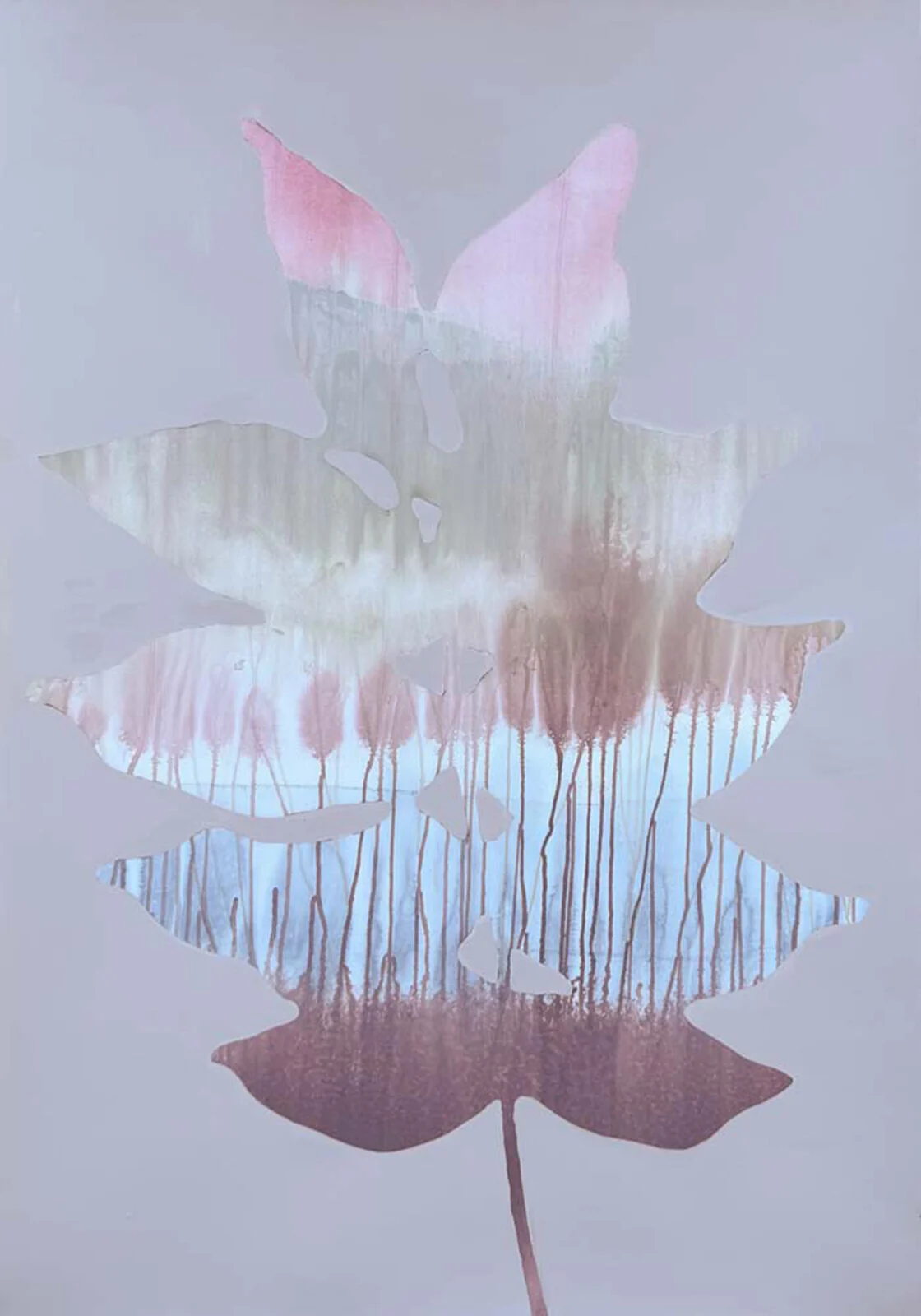 Akrylmålning Lost in Mist av Ann-Katrin Persson