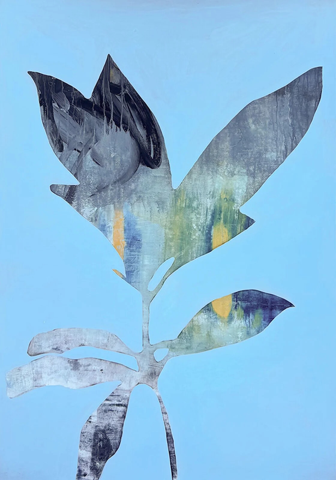 Akrylmålning Untethered av Ann-Katrin Persson