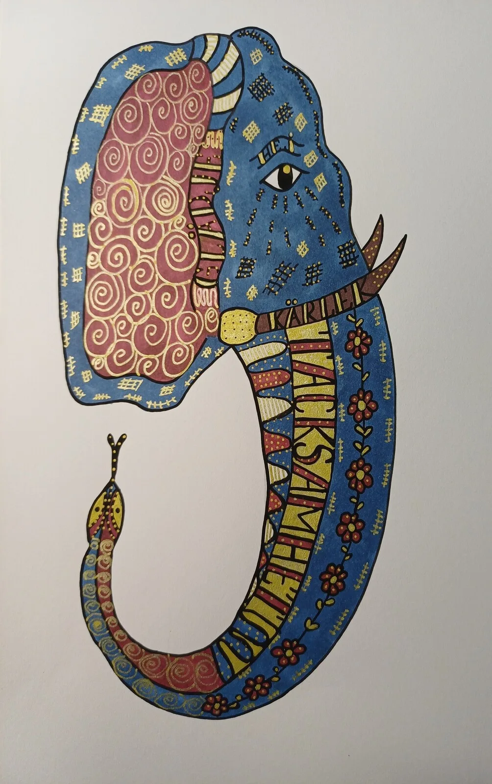 Elefantormen II av Ewalena Berg