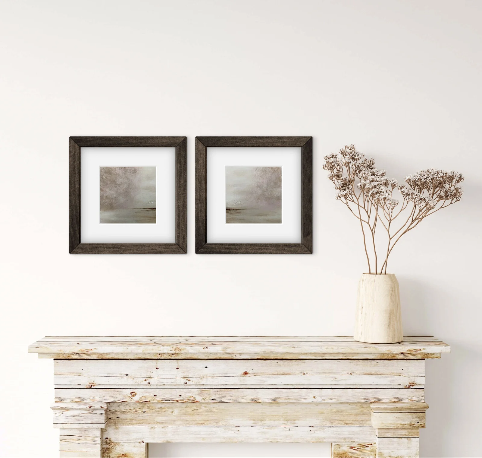 Akrylmålning Minisar nr X av Anneli Bendius