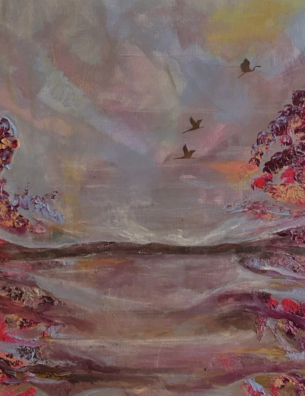 Himmel och jord förenas av Helena Damgaard