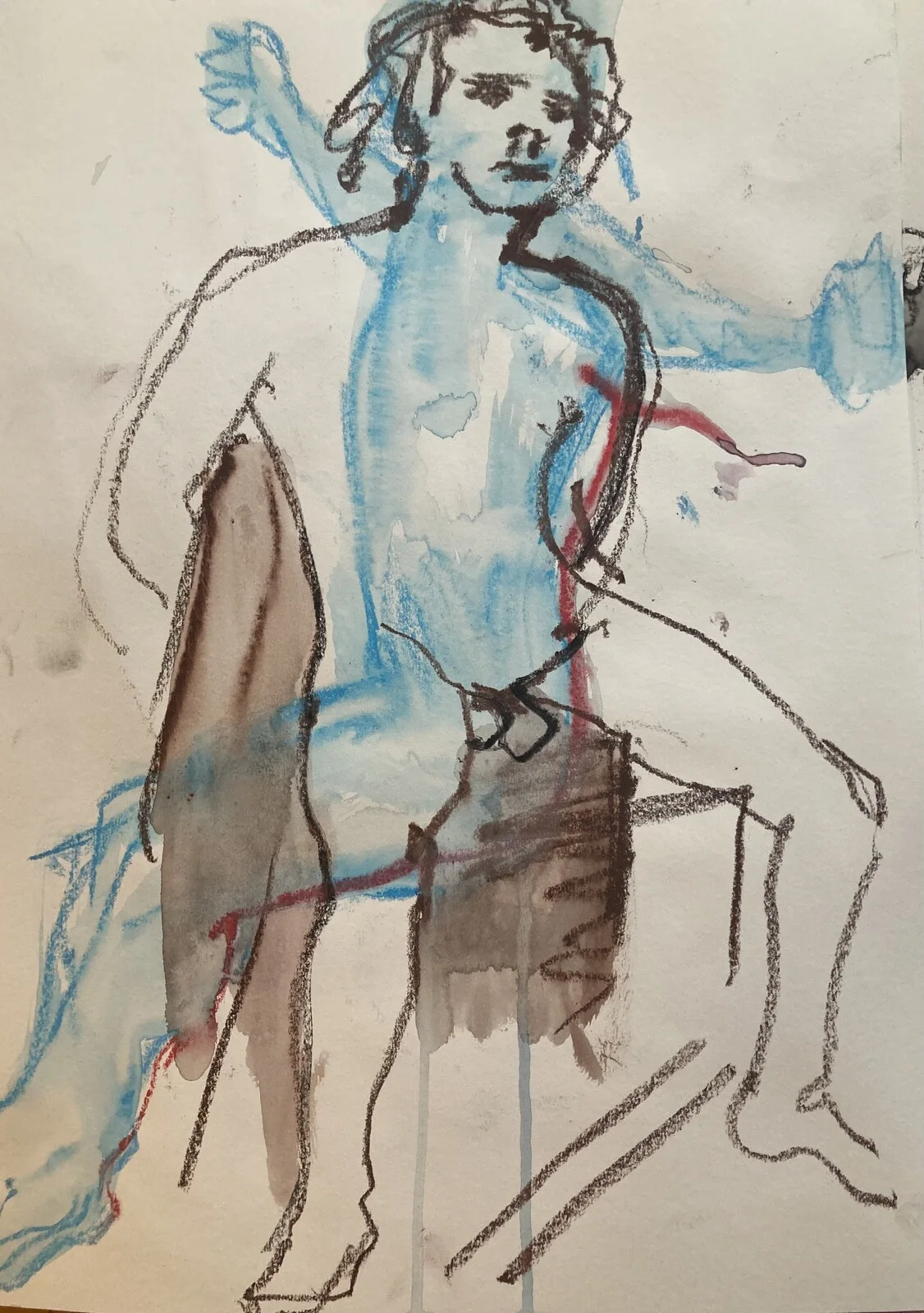 Akvarell Bertil av Lena Öhman