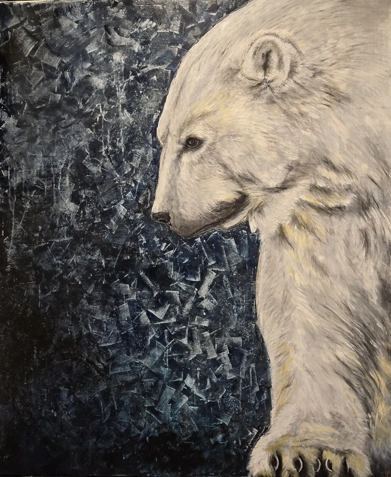 Lunar blue av Marianne Nushi