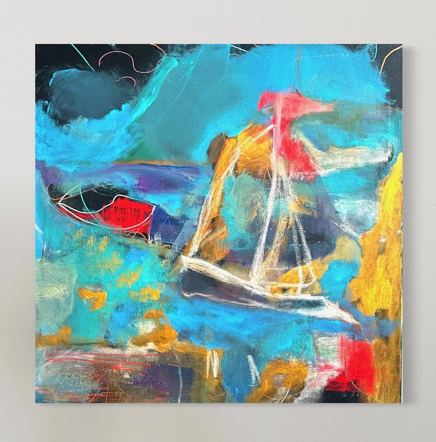 Min barndoms båt av Helena Damgaard