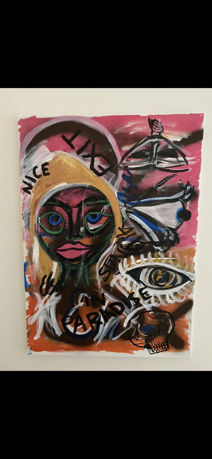 Akrylmålning ELSA av Elsa Johnsson