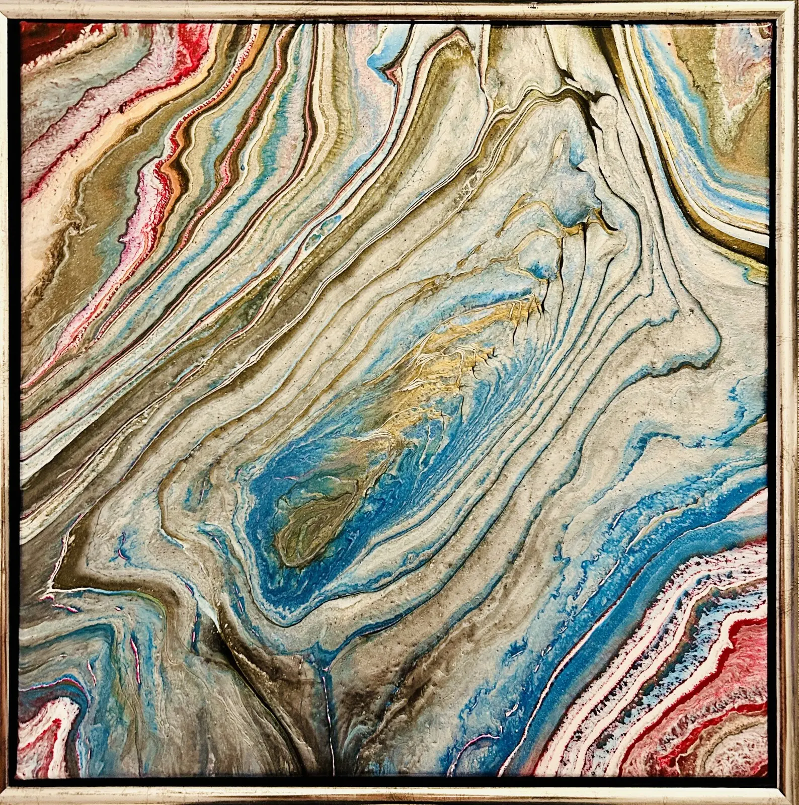 Akrylmålning av Martti Sköldelid - Beyond Brush