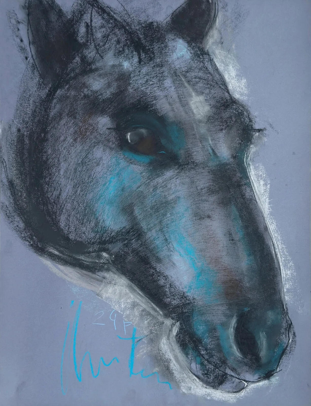 Pastel Animals III av Ivan Tverdun