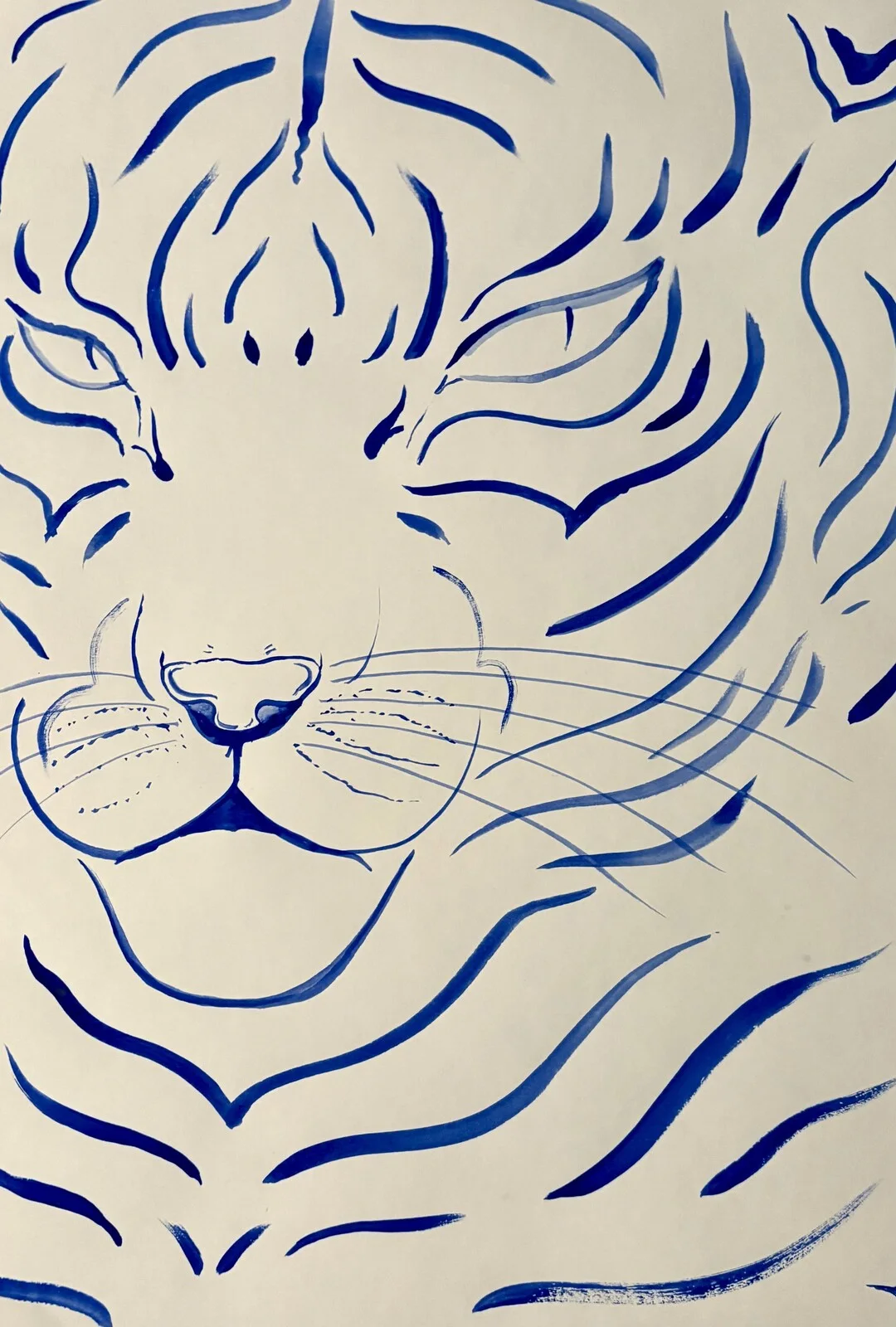 Akvarell Spirit Animal av Isabella Thorsell