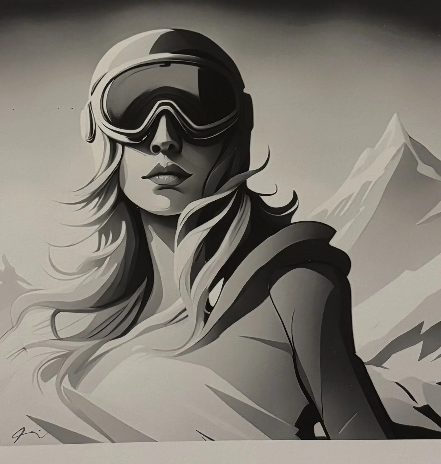 Lady snow av Robin Illias