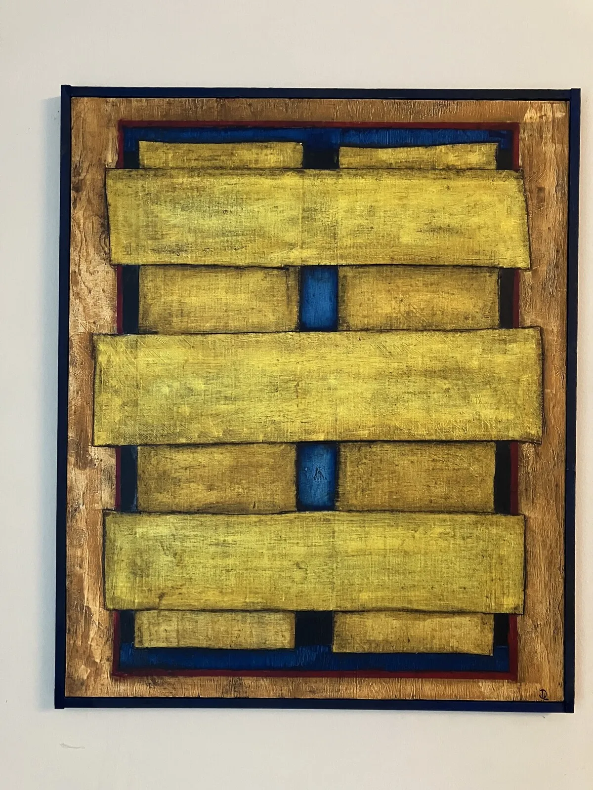 Betraktelse av blått av Dahn Larsson