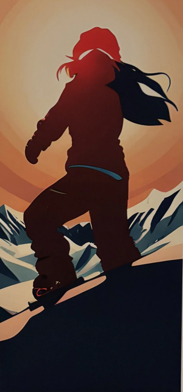 My sunshine girl by the alps av Robin Illias
