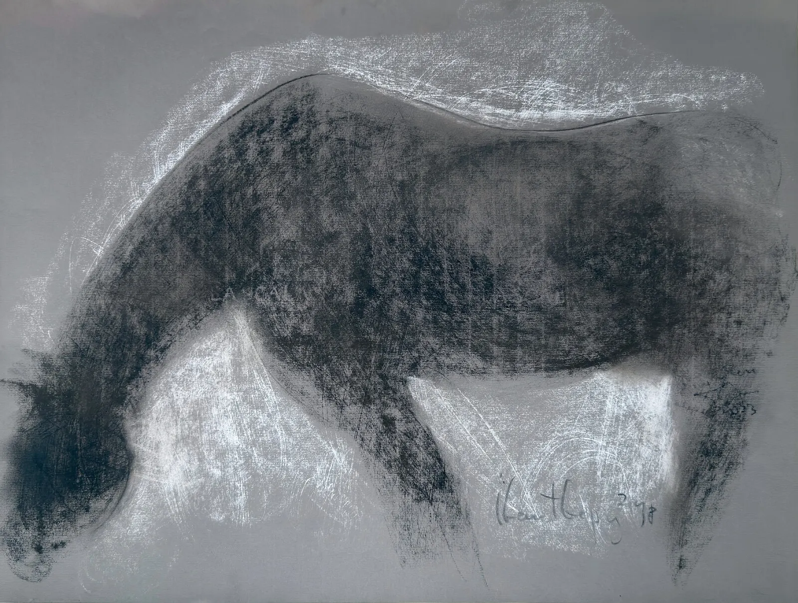 Pastel Animals V av Ivan Tverdun