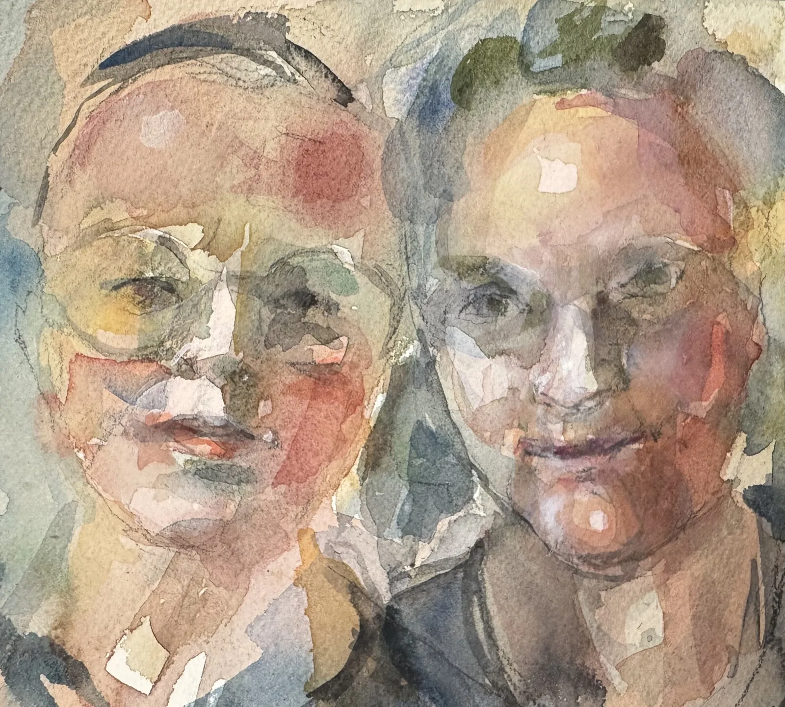 Akvarell av Ingrid Sandberg